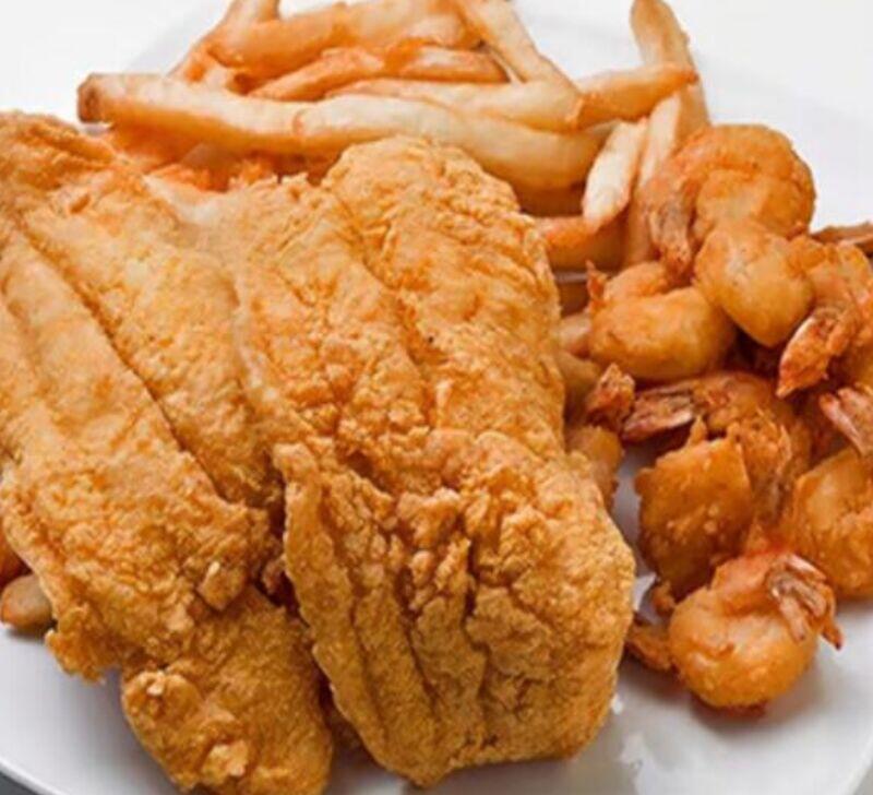 #1 Catfish Fillet(1) & Shrimp(10)
